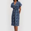 Reistor Dresses | Midnight Gathered Dress Midnight-Florals