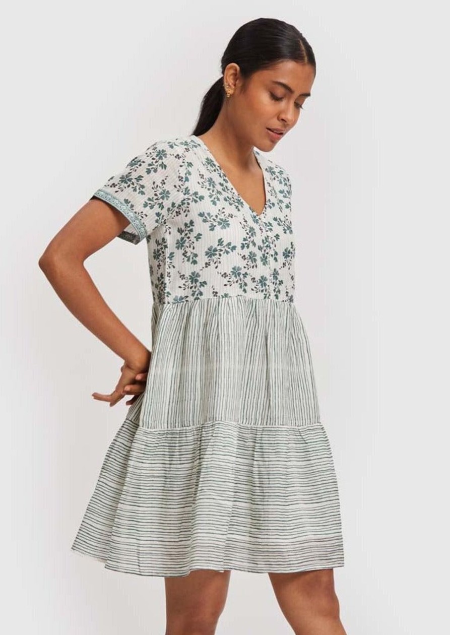 Reistor Dresses | Short Tiered Dress Through The Grapevine