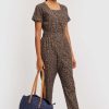 Reistor Jumpsuits | Overlap Jumpsuit Spotted