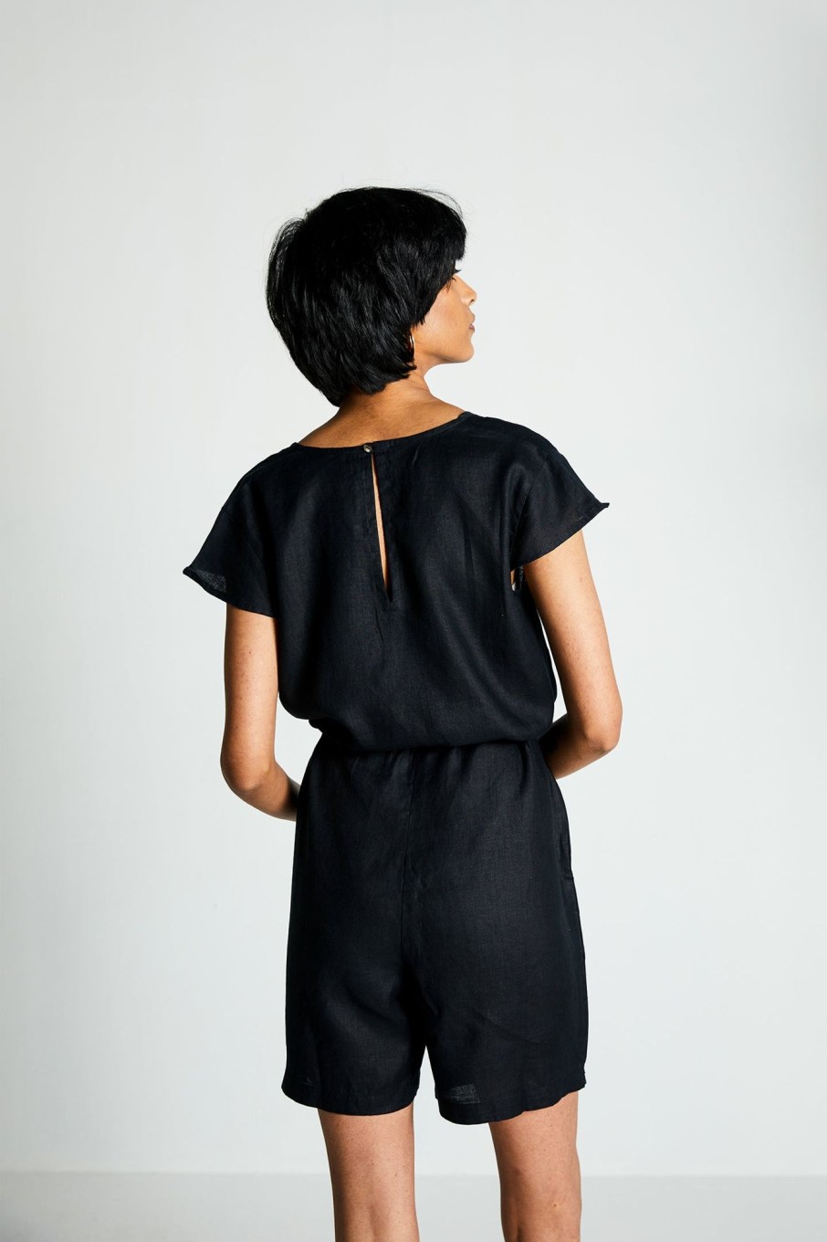 Reistor Jumpsuits | Smoke And Mirrors Romper Black