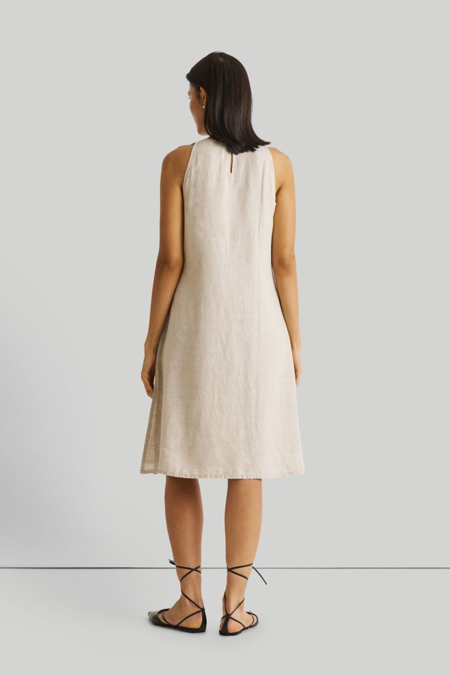 Reistor Dresses | Reading Tea Leaves Dress In Ecru Hemp Slub