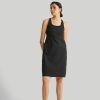 Reistor Dresses | Fitted Knee Length Dress In Black