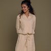 Reistor Dresses | Meet Me By The Cliff Dress Sand Beige