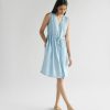 Reistor Dresses | Pina Colada Dress Ocean Blue