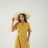 Reistor Jumpsuits | Barefoot In The Park Romper Tuscan Sun