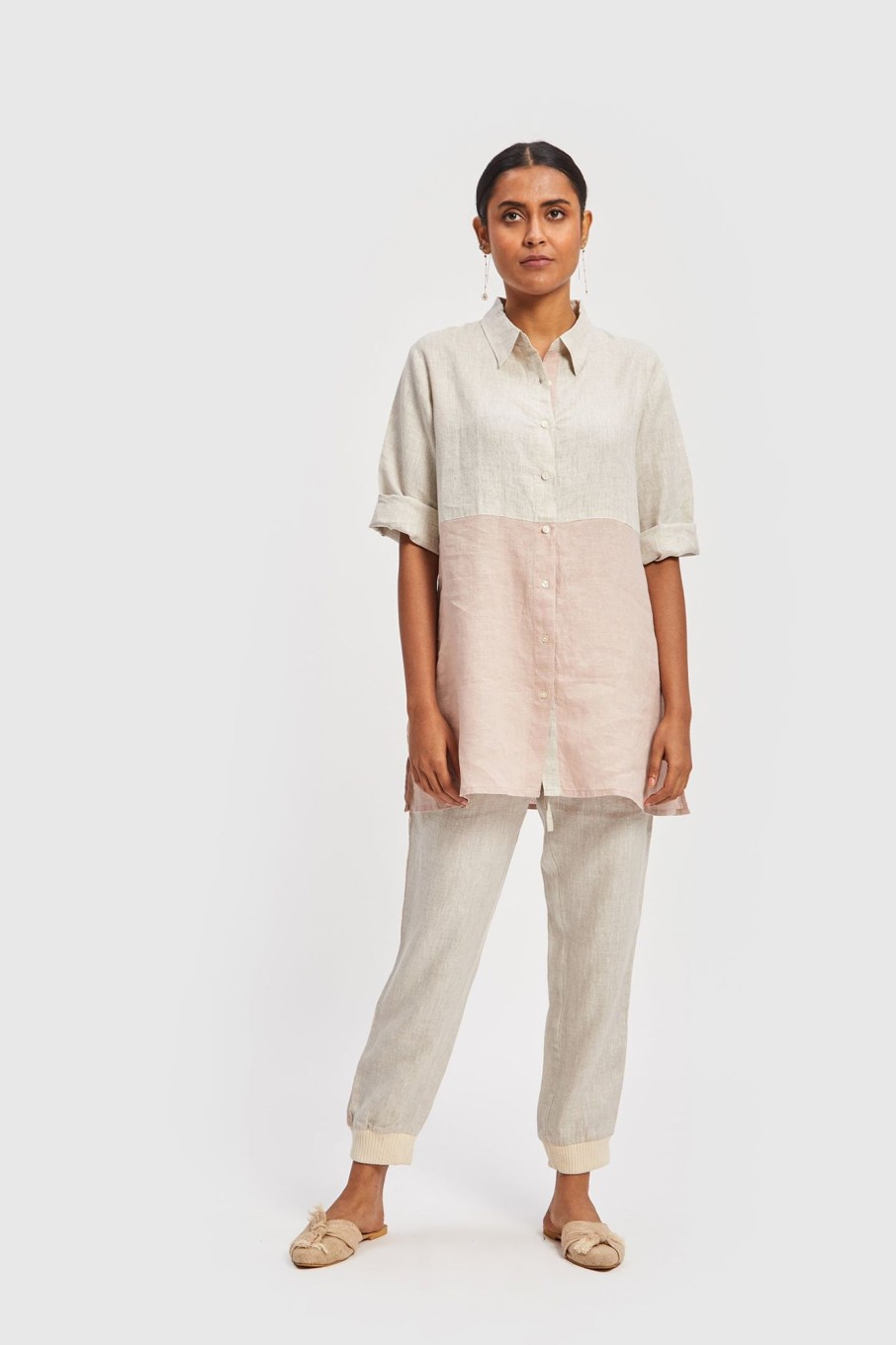 Reistor Tops | Twice As Nice Shirt Hemp Pink