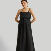 Reistor Dresses | Strappy Maxi Dress In Black