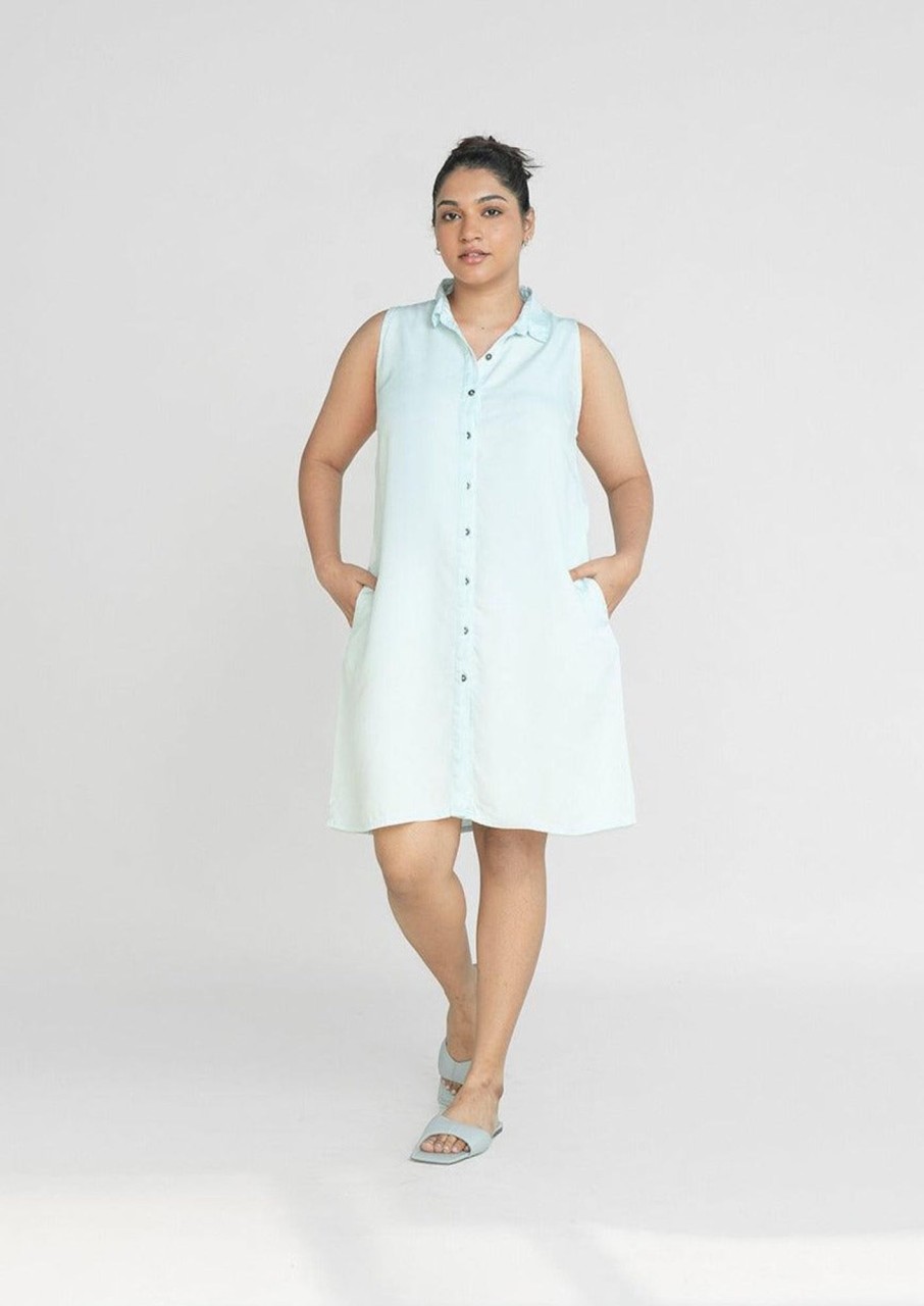 Reistor Dresses | Dreaming Of Blue Skies Dress Sky Blue