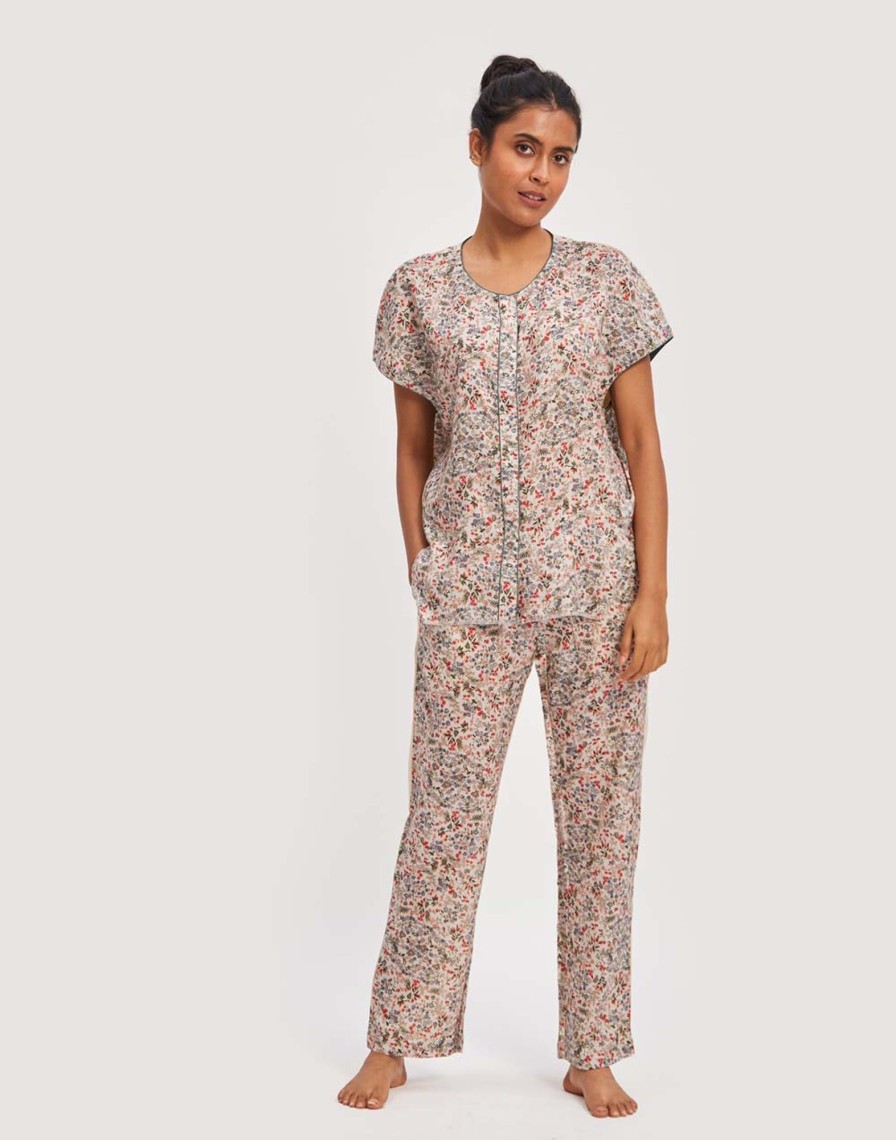 Reistor Pajamas | Moonbeams And Starbursts Pajama Set Moonbeams-And-Starbursts