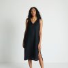 Reistor Dresses | The Hemp Noir Dress Black