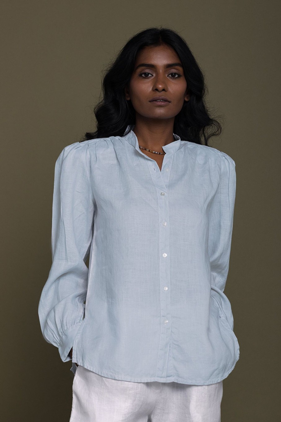 Reistor Tops | The Wild River Shirt Summer Blue