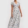 Reistor Dresses | Maxi Wrap Dress Azure-Waves