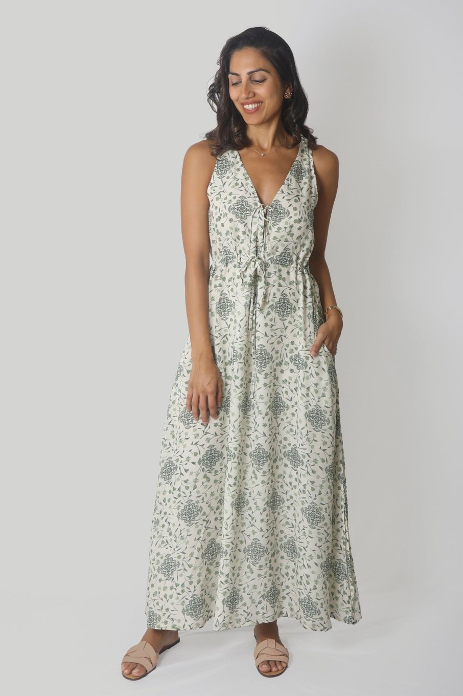 Reistor Dresses | Flow And Go Maxi Dress Eternal Jade