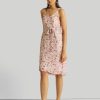 Reistor Dresses | Fitted Knee Length Floral Dress Petal Fusion