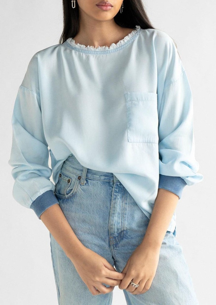 Reistor Tops | Pacific Blue Top Sky Blue