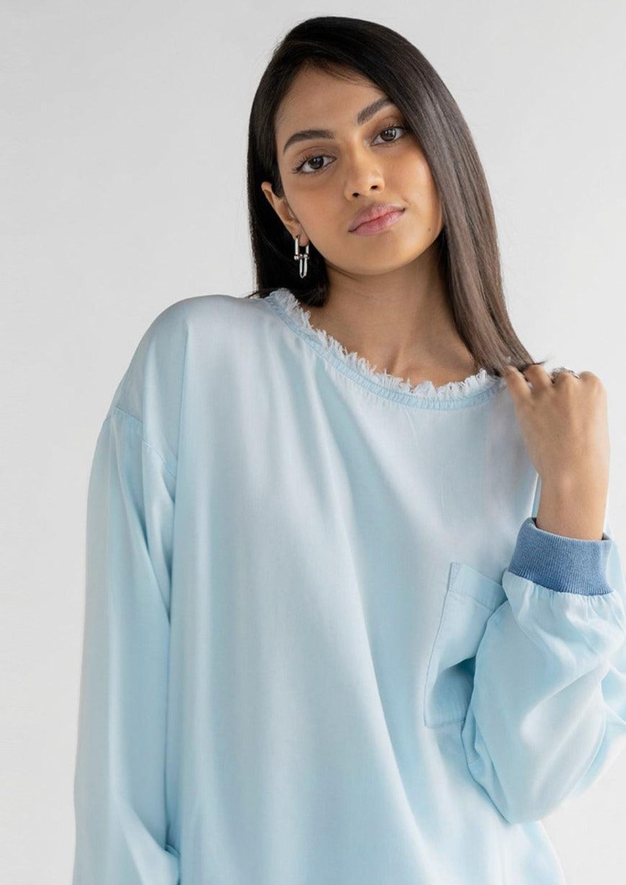 Reistor Tops | Pacific Blue Top Sky Blue