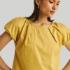 Reistor Tops | Balloon Sleeve Top Tuscan Sun