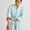 Reistor Dresses | Short Tie Waist Dress In Summer Blue