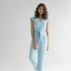 Reistor Jumpsuits | Evening Chai Jumpsuit Ocean Blue