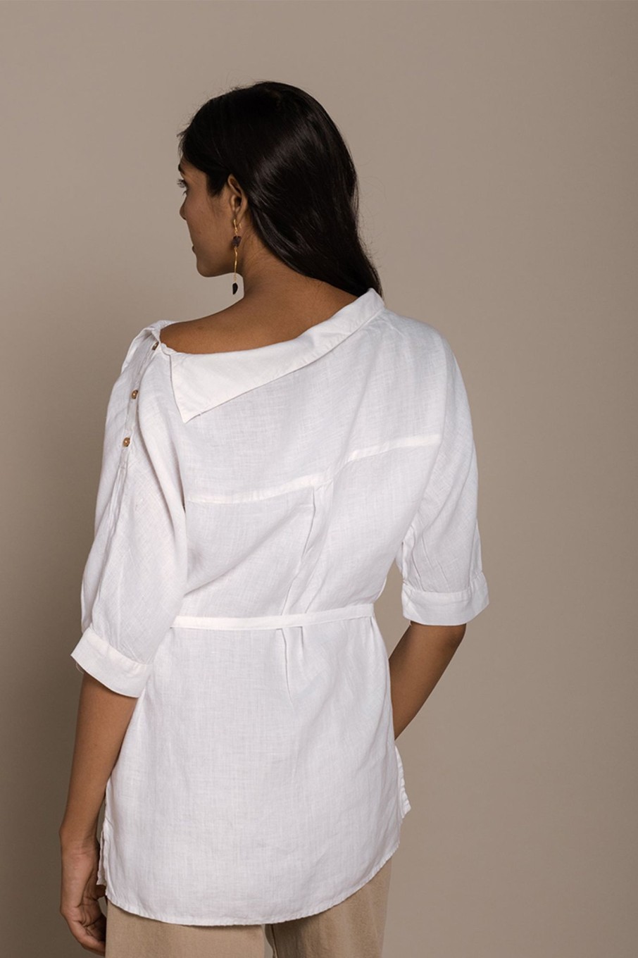 Reistor Tops | Let'S Stay Home Top Coconut White