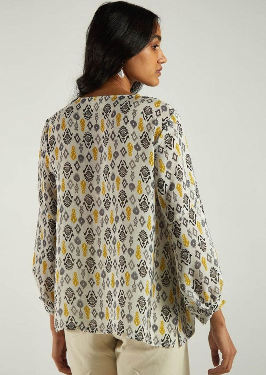 Reistor Tops | A Summer Escape Top Ikat Gardens