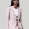 Reistor Jackets | Summer Heat Blazer In Pink Hemp Pink