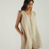 Reistor Jumpsuits | Romp And Play Romper Sand Beige