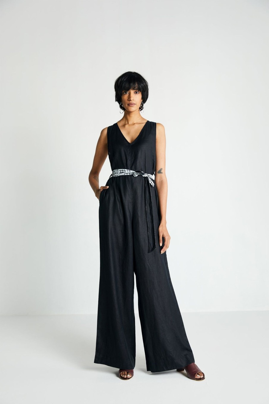 Reistor Jumpsuits | All Around The World Jumpsuit Black